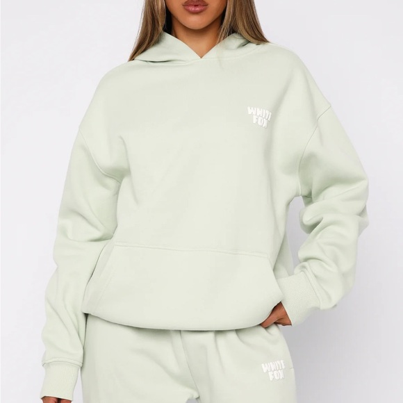 White Fox Boutique Iced Matcha Hoodie - Picture 2 of 2